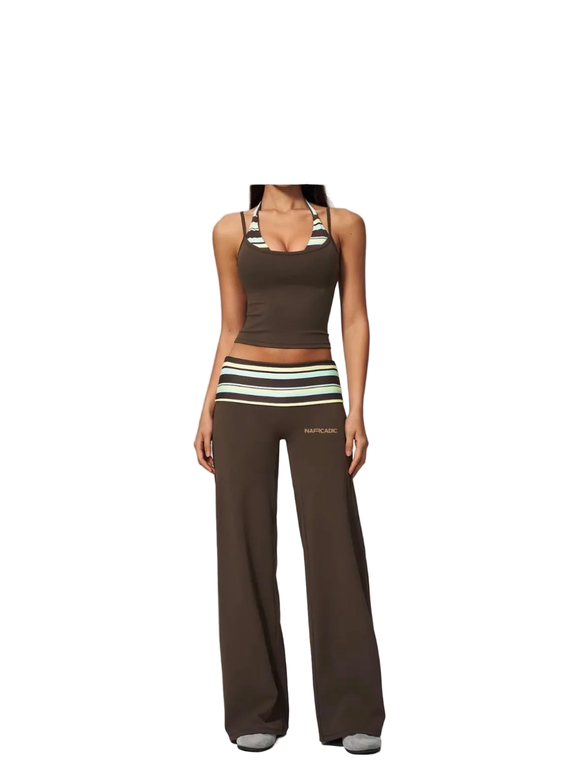 Narcadic Women’s Flex Flare Set ‘Cocoa Gold’