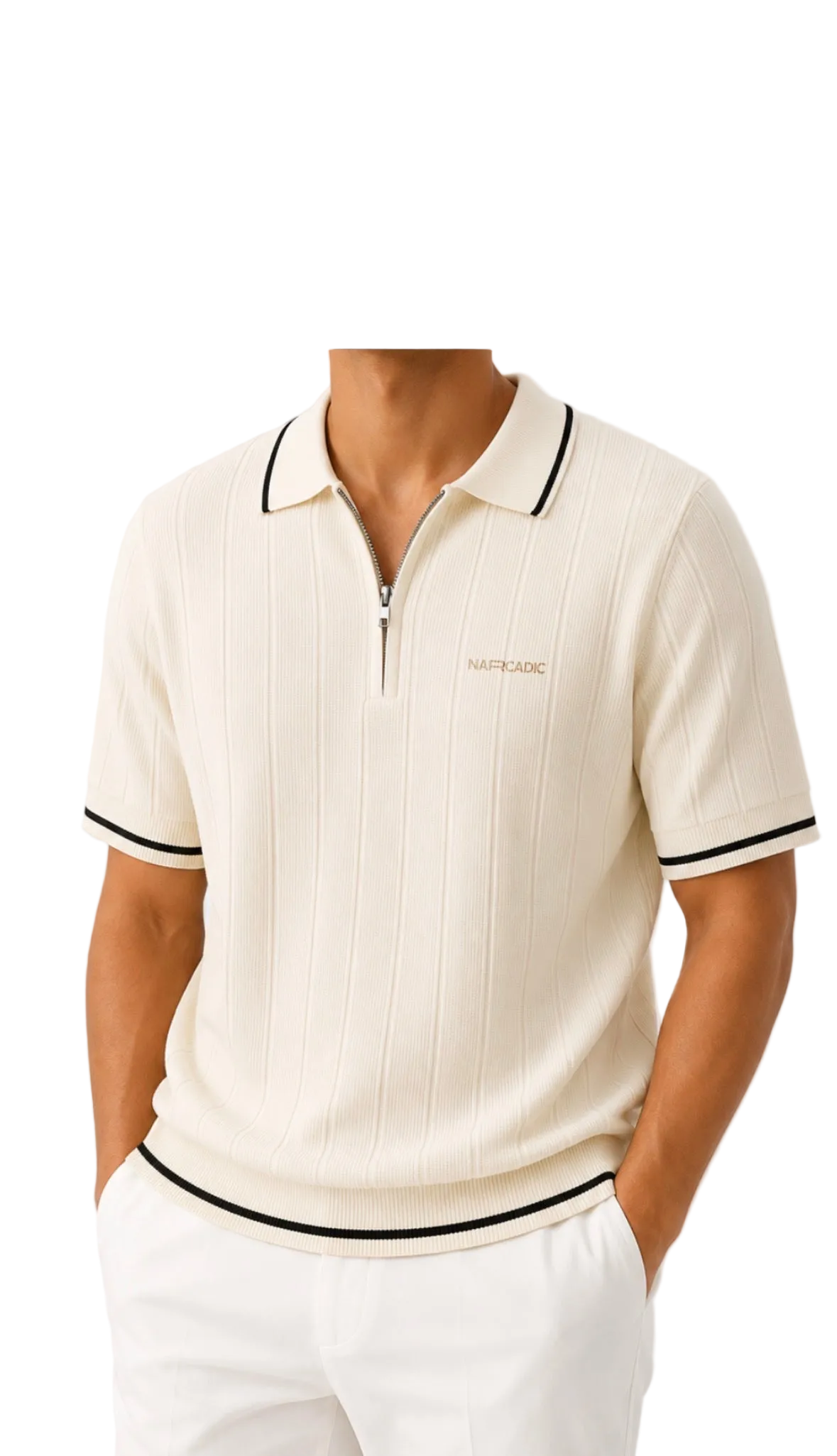 Narcadic Men’s Polo N37 ‘Sand’