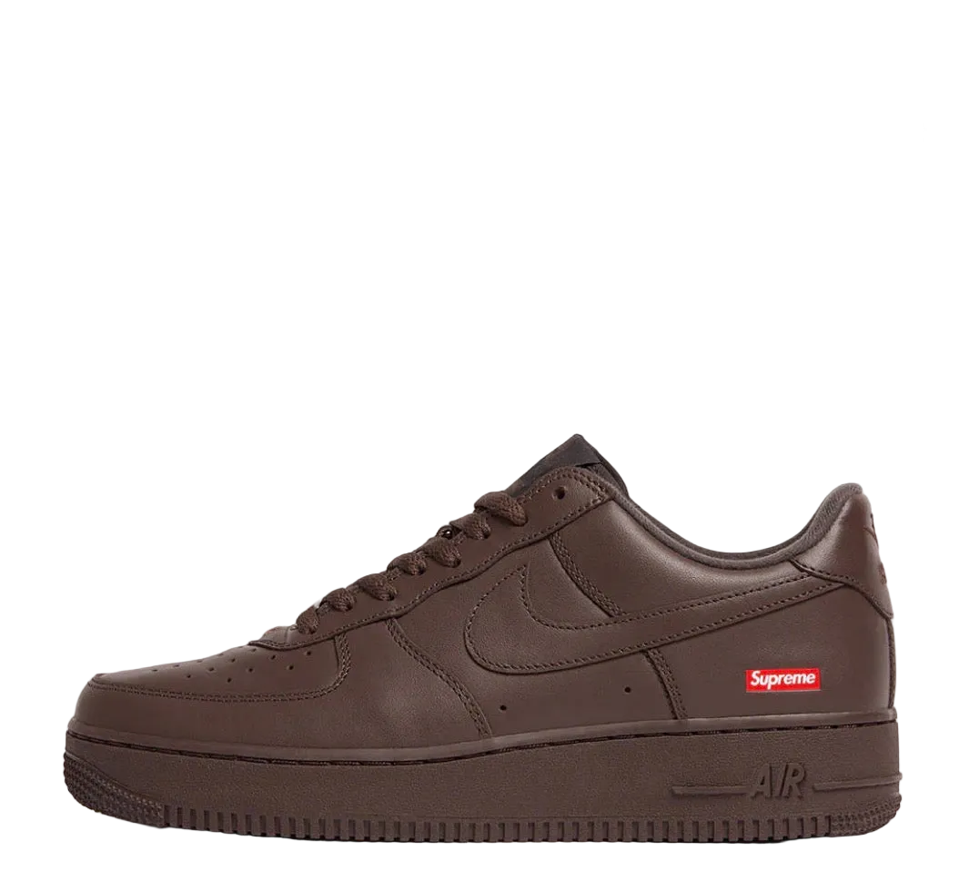 Nike AirForce 1 X Supreme ‘Baroque Brown’