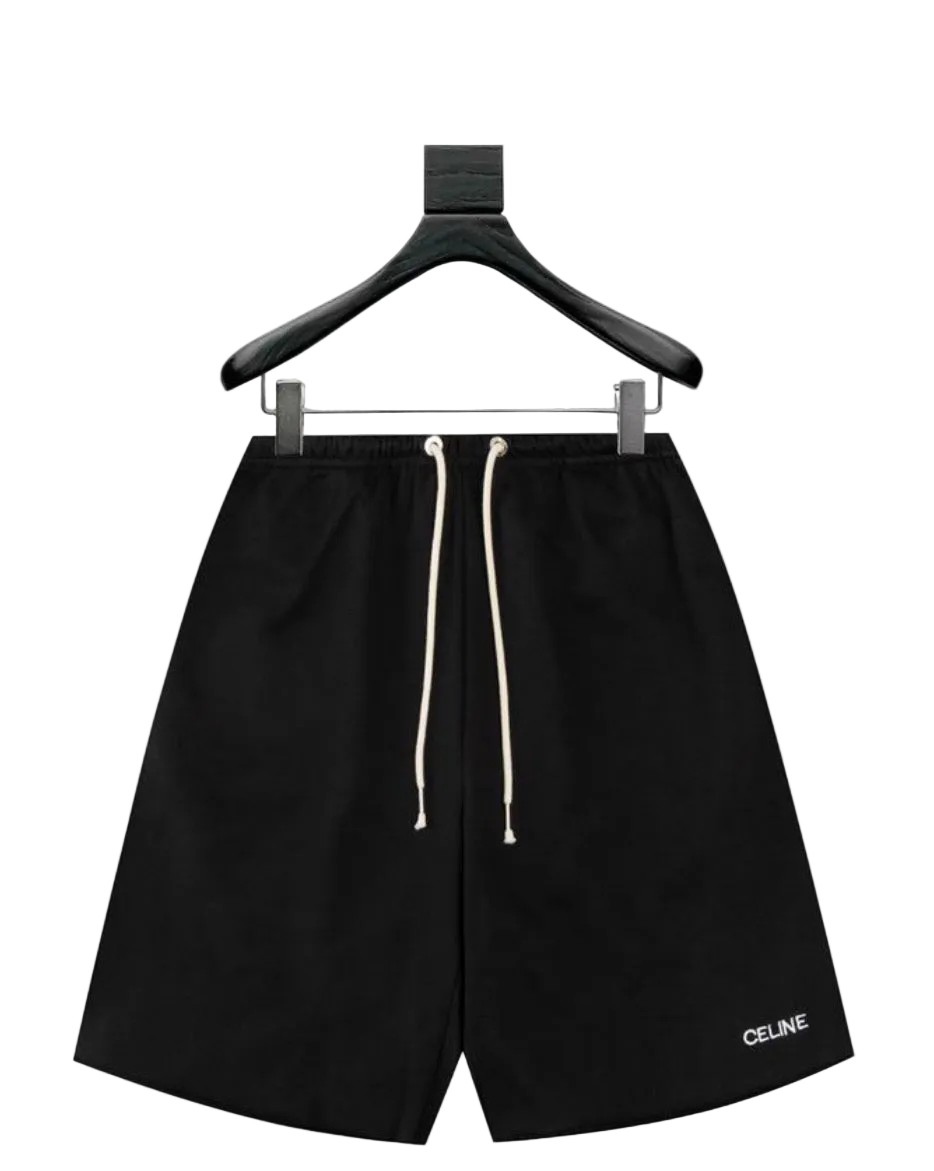 Celine Straight-Leg Long-Length Swim Shorts