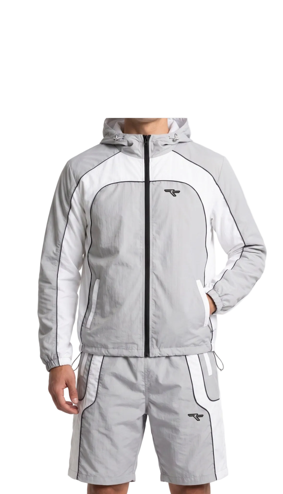 Narcadic Men’s Windbreaker/Shorts ‘Artic’
