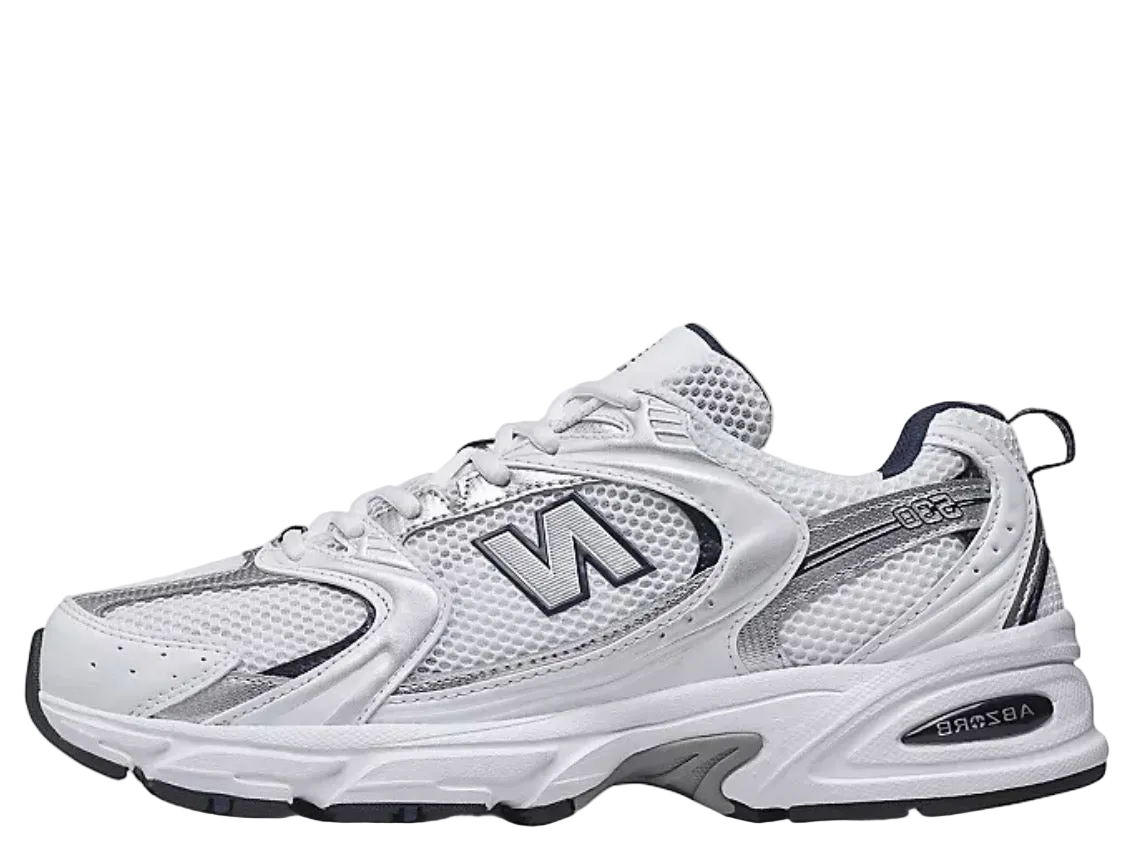 New Balance 530 Trainers ‘White & indigo’