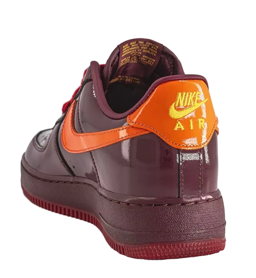 Nike AirForce 1 ‘Dark Red, Orange & Gold’