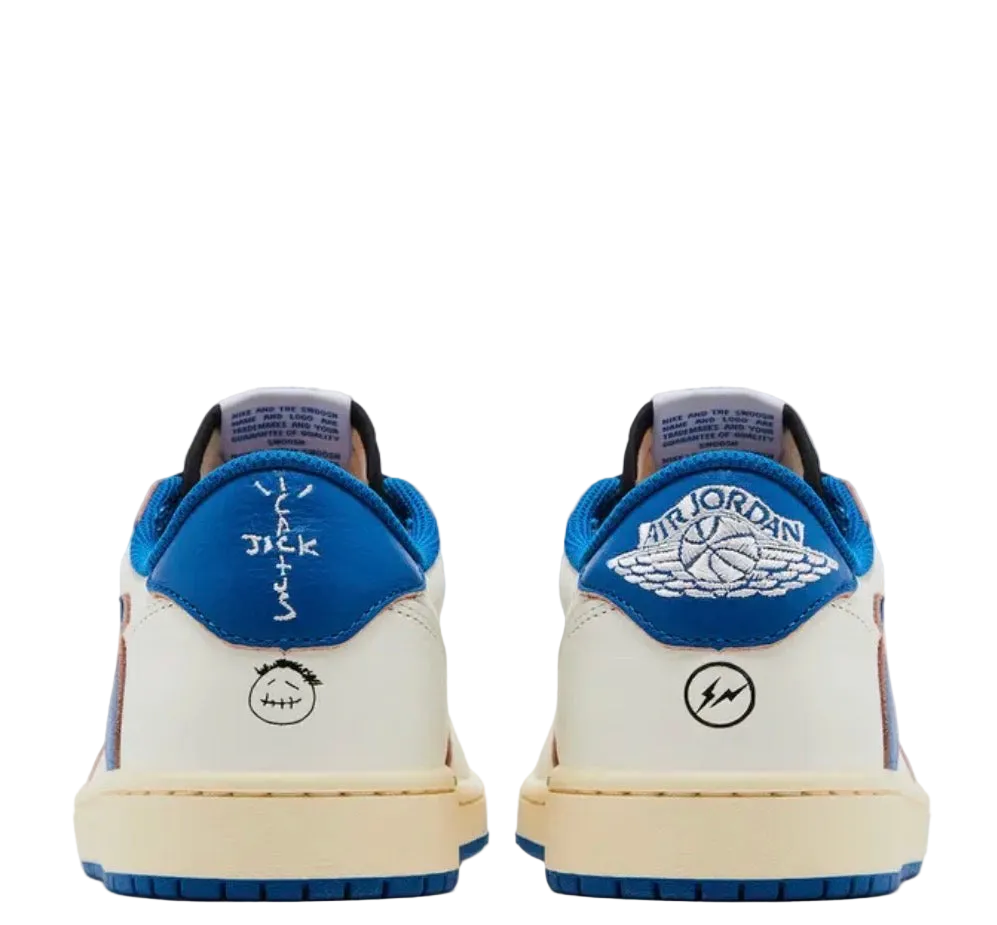 Air Jordan 1 Retro Low X Travis Scott ‘Sail Military Blue’