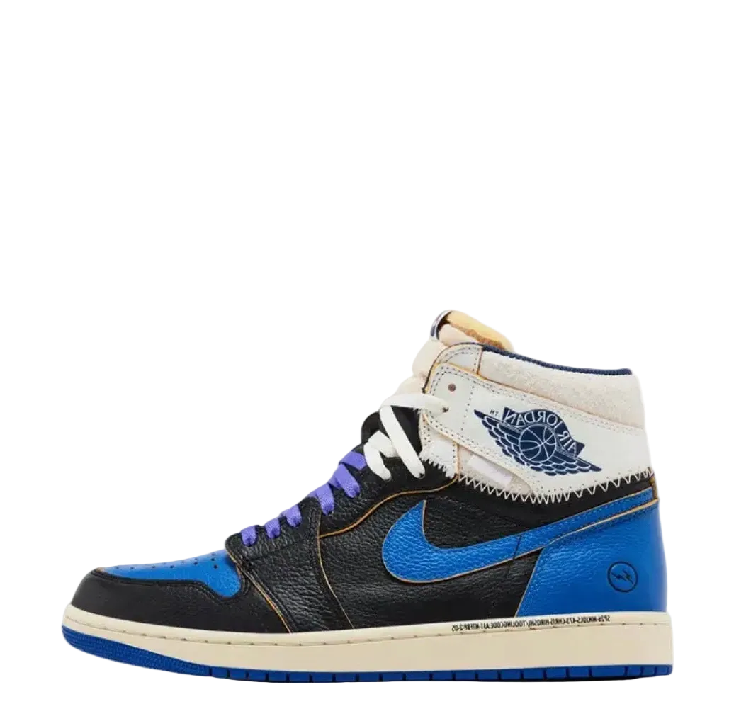 Air Jordan 1 Retro High X Fragment X Union ‘Sport Royal’