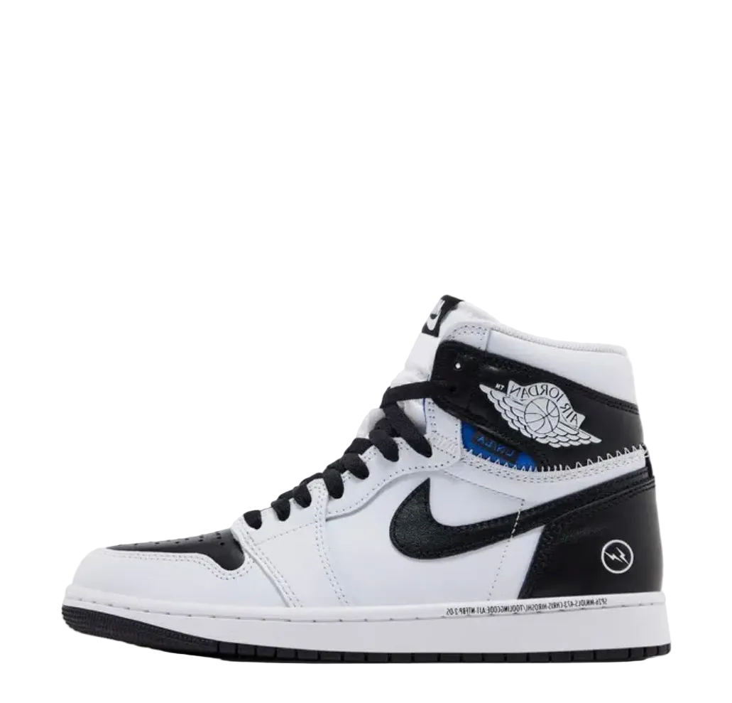 Air Jordan 1 Retro High X Fragment X Union ‘White/Black’