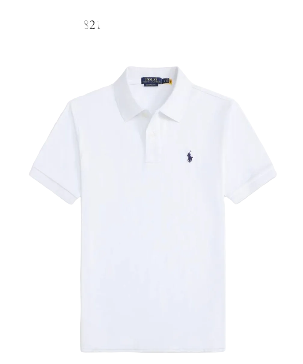 Ralph Lauren Classic Fit Polo Shirt ‘White’