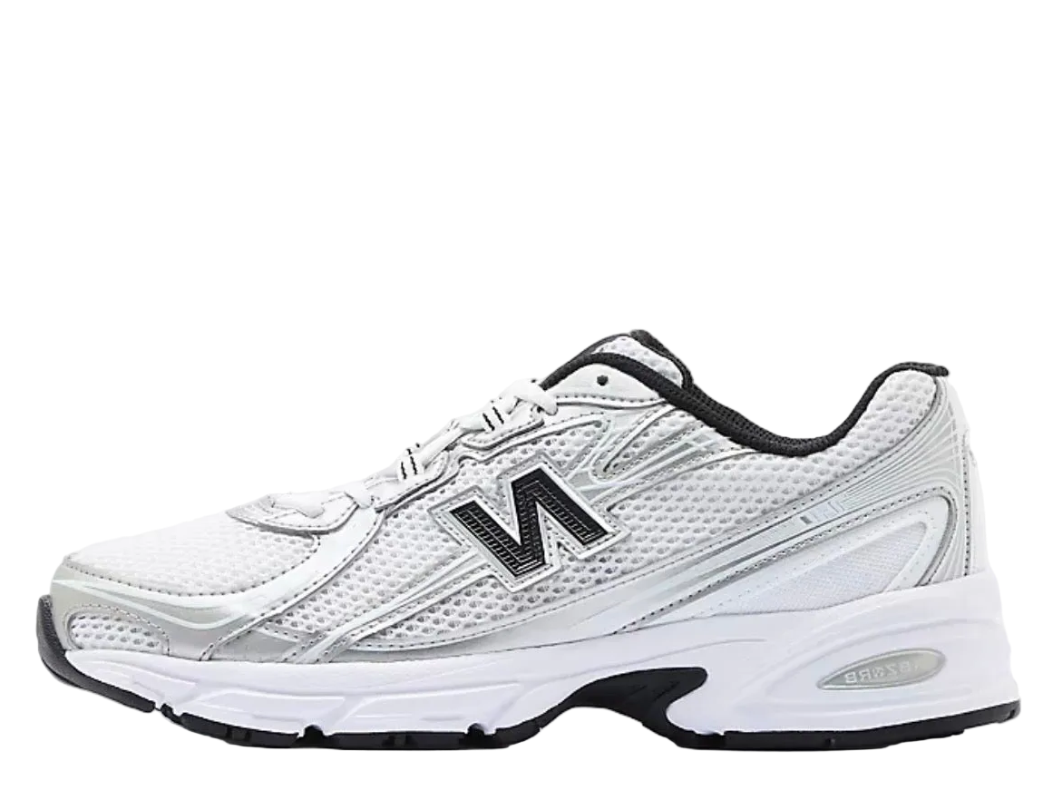 New Balance 740 Trainers ‘White, Silver & Black’