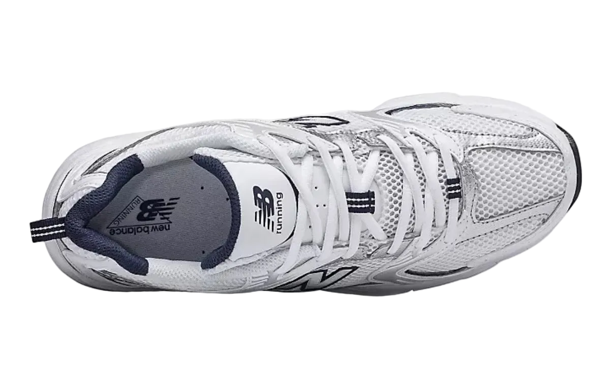 New Balance 530 Trainers ‘White & indigo’