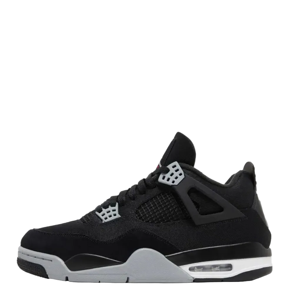 Air Jordan 4 Retro ‘Black Canvas’