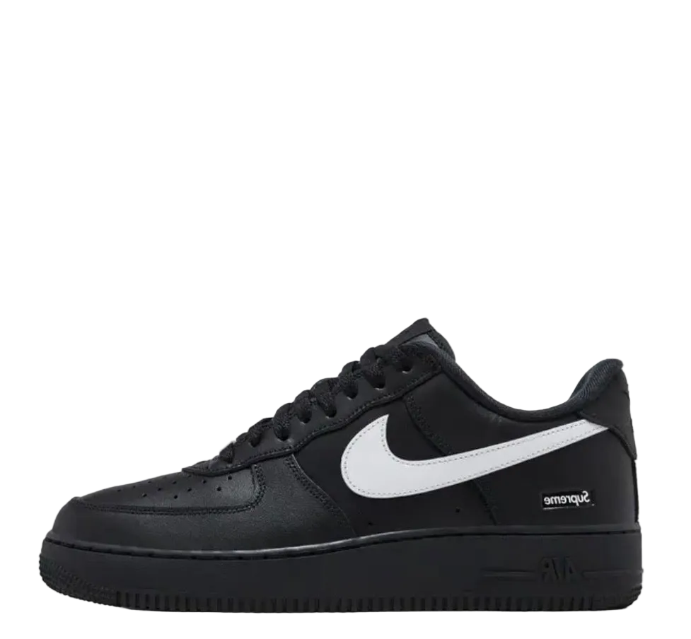 NIKE AIRFORCE 1 X SUPREME ‘Black/White’