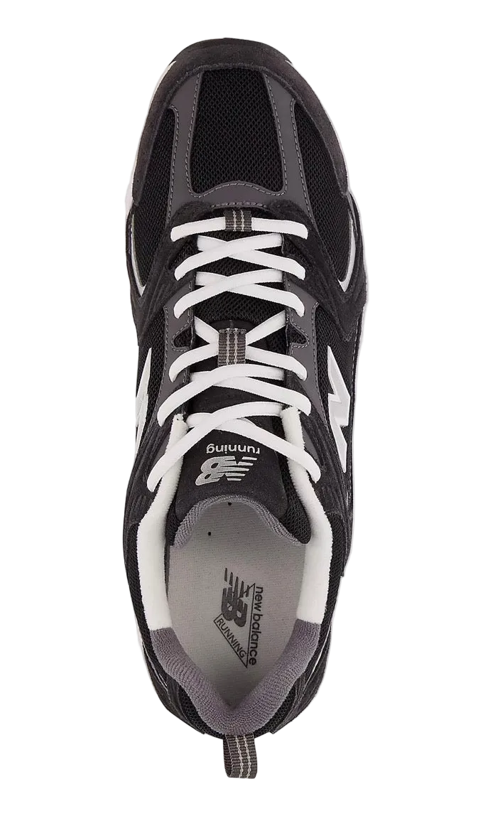 New Balance 530 Trainers ‘Black & Silver Magnet’
